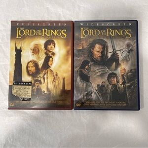 The Lord of the Rings DVD Set